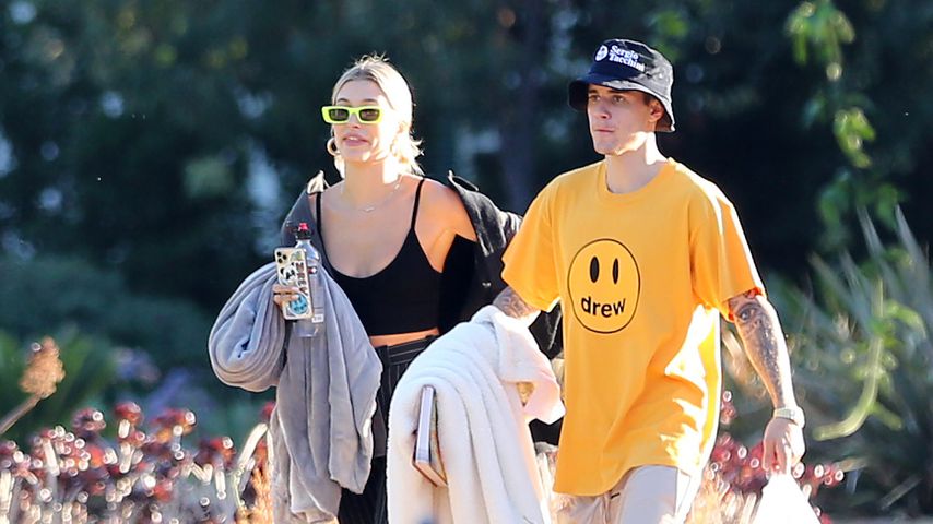 Hailey und Justin Bieber in Los Angeles