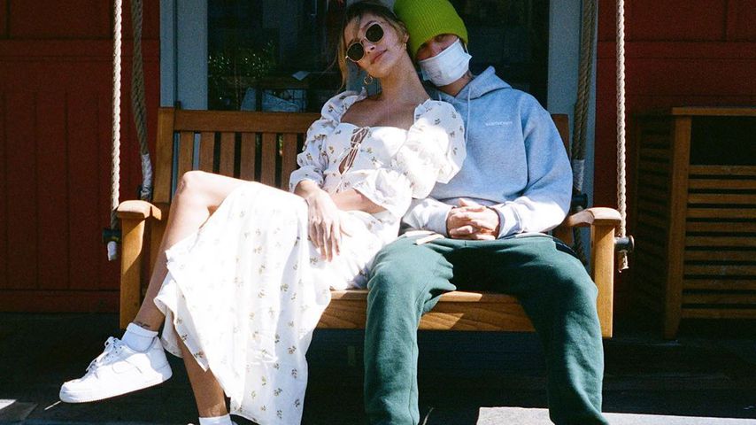 Hailey und Justin Bieber im Juni 2020