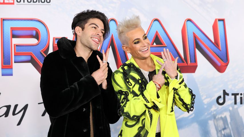 "Spider-Man"-Premiere: Frankie Grande zeigt Verlobungsringe