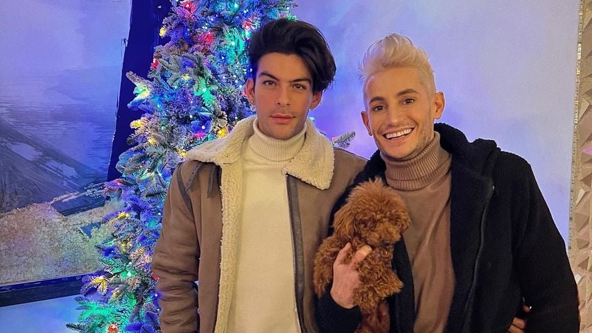 Hale und Frankie Grande im Dezember 2021
