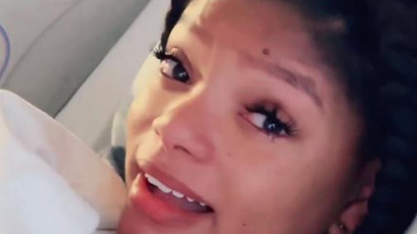 Halle Bailey kurz vor der Geburt
