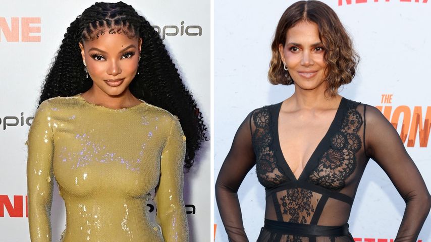 Collage: Halle Bailey und Halle Berry