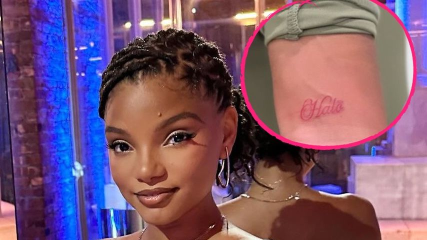 Halle Bailey lässt sich den Namen ihres Sohns tätowieren