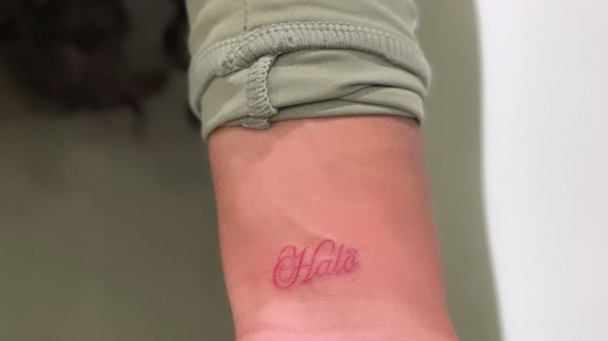 Tattoo von Halle Bailey