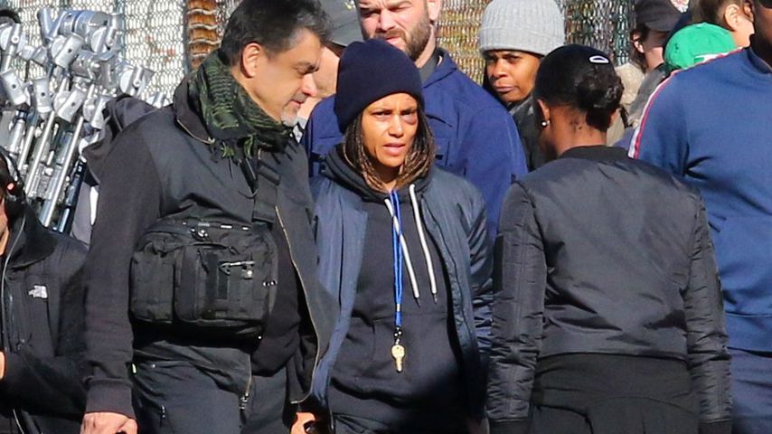 Halle Berry am Filmset von "Bruised" im November 2019