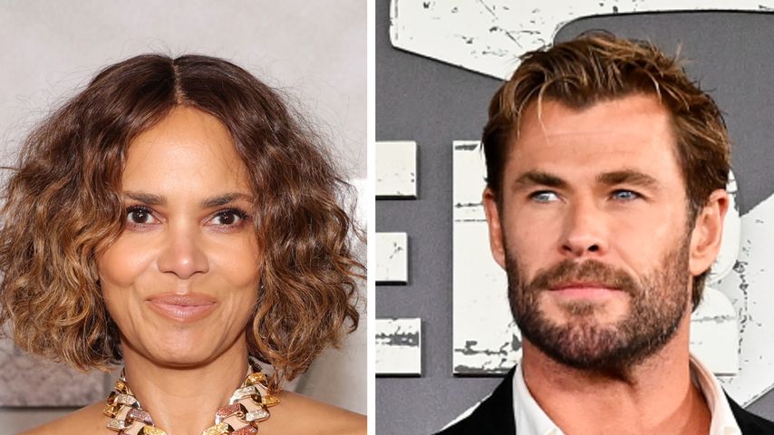 Collage: Halle Berry und Chris Hemsworth