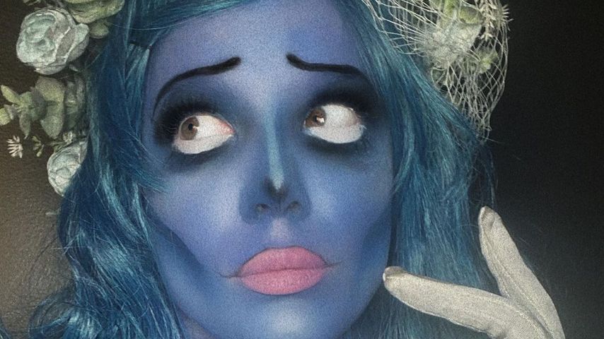Halsey als Corpse Bride an Halloween 2020