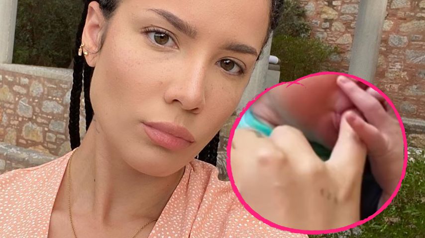 Wie putzig! Sängerin Halsey teilt Bild von ihrem Sohn Ender!