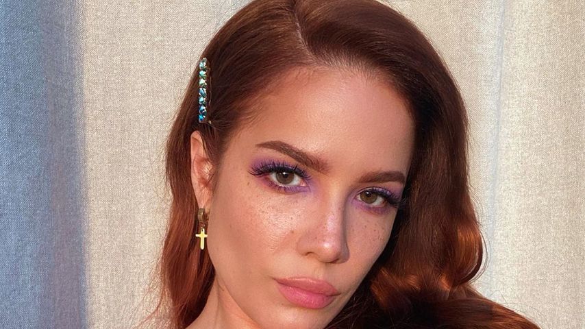 Blaues Auge! Sängerin Halsey hat sich die Nase gebrochen