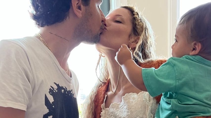 Halsey mit Freund Alev Aydin und Baby Ender Ridley im Juni 2022