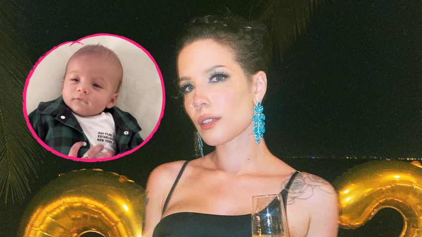 Zuckersüß: Halsey teilt Jahresrückblick von Söhnchen Ender