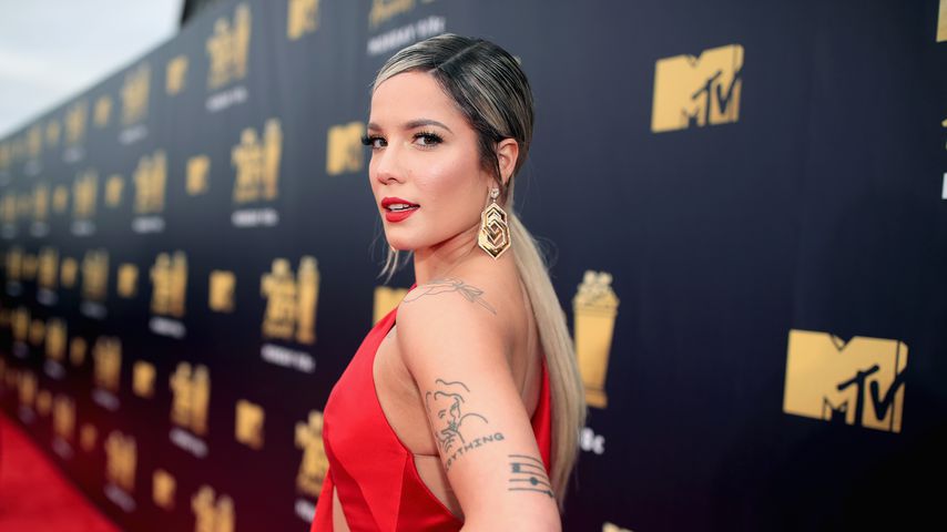 Halsey bei der Verleihung der MTV Movie & TV Awards im Juni 2018