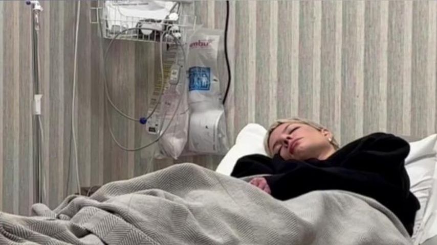Halsey im Krankenhaus