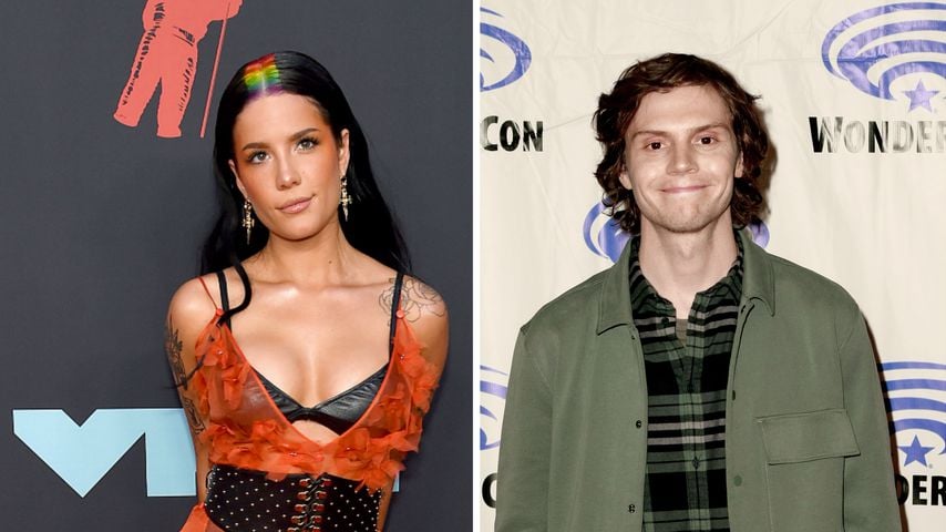 Endlich! Halsey spricht erstmals über Liebe zu Evan Peters