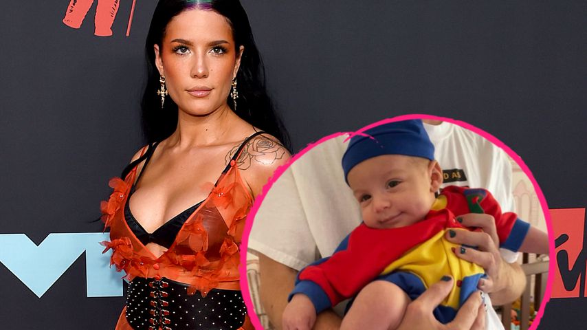 Wie niedlich! Halsey zeigt erstmals das Gesicht ihres Sohnes