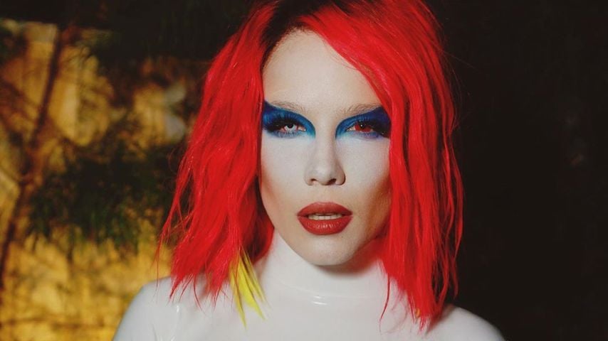 Halsey verkleidet als Marilyn Manson, Oktober 2019
