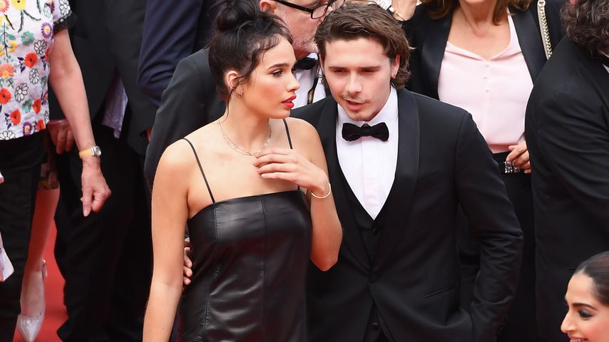 Hana Cross und Brooklyn Beckham in Cannes