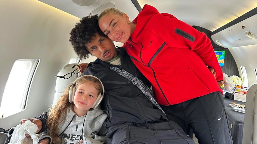 Hana, Karim Adeyemi und Loredana im Juni 2025