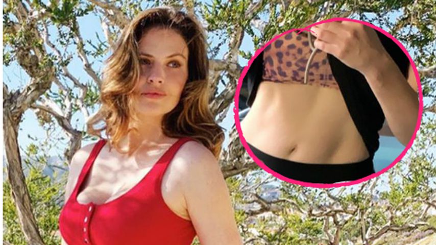 Hot Mama: Hana Nitsche präsentiert stramme Bauchmuskeln!