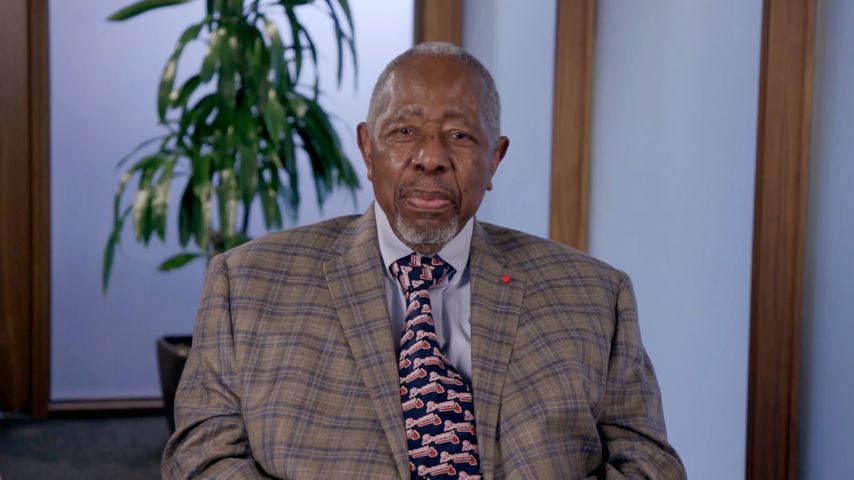 Hank Aaron, November 2020