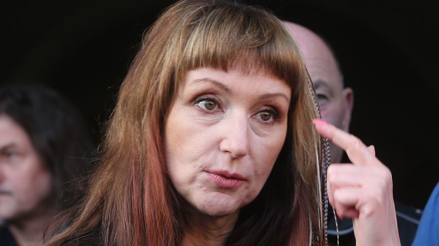 Hanka Rackwitz bei der Auskunft aus dem Dschungelcamp