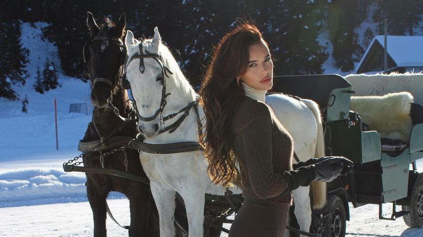 Sexy Aussicht: Hanna Schlönvoigt bringt Schnee zum Schmelzen