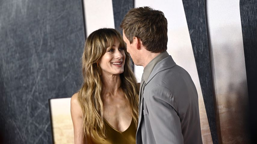 Hannah Bagshawe und Eddie Redmayne bei der Premiere von "The Day Of The Jackal"