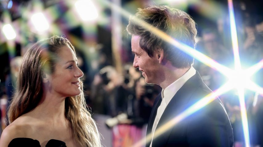 Hannah Bagshawe und Eddie Redmayne, Oktober 2022