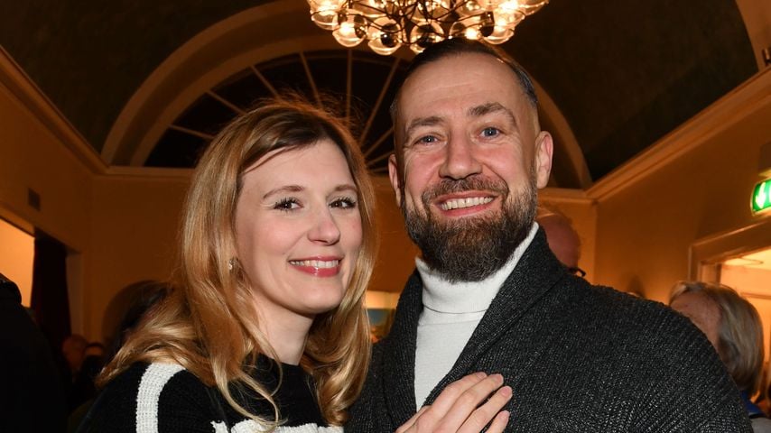 Hannah Baus und Bürger Lars Dietrich, Januar 2024