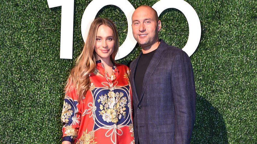 Hannah und Derek Jeter