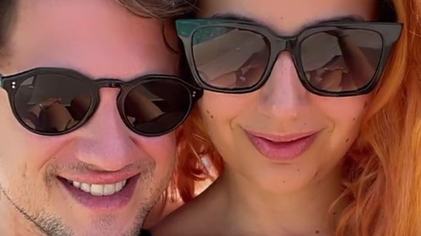 Hannah Kerschbaumer mit ihrem Freund Chris