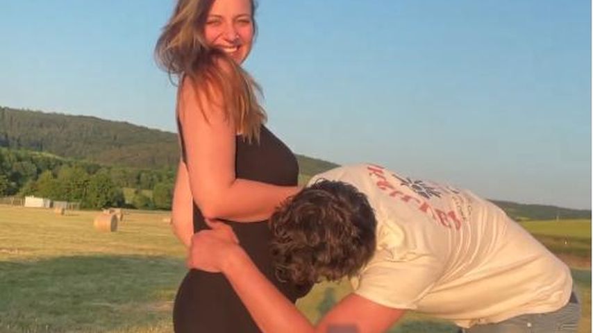 Hannah Kerschbaumer und ihr Mann Chris im Juni 2023