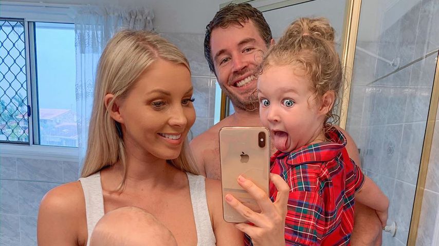 Hannah Polites und ihre Familie im Dezember 2019