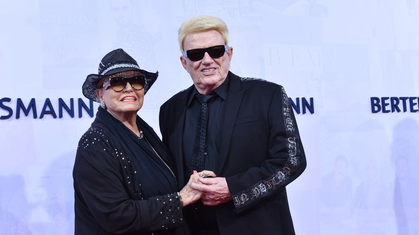 Hannelore Kramm und Heino bei der Bertelsmann Party 2019