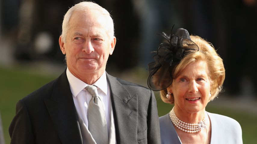 Hans-Adam II. und seine Frau Fürstin Marie von und zu Liechtenstein, 2012