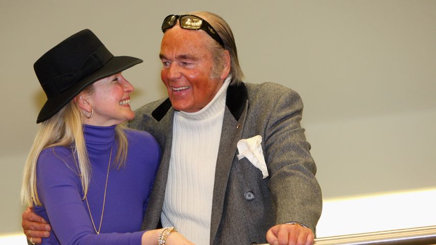 Hans-Hermann Weyer mit seiner Frau Christina im März 2009