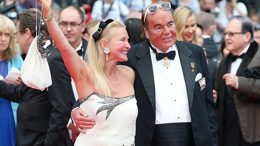 Hans-Hermann Weyer und seine Frau Christina auf den Filmfestspielen in Cannes 2014