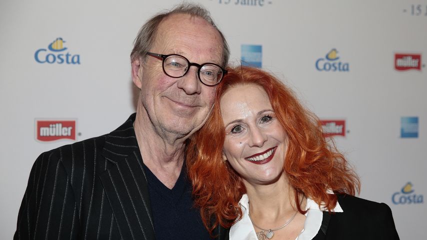 Hans Peter Korff und seine Frau Christiane Leuchtmann, Dezember 2014