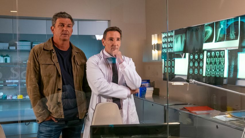 Hans Sigl und Mark Keller in "Der Bergdoktor"