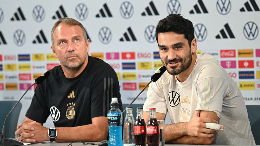 Hansi Flick und Ilkay Gündogan, September 2023