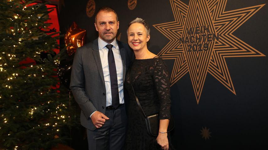 Hansi Flick und seine Frau Silke, Dezember 2019