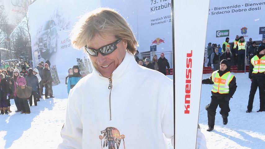Hansi Hinterseer beim Hahnenkamm-Rennen 2013