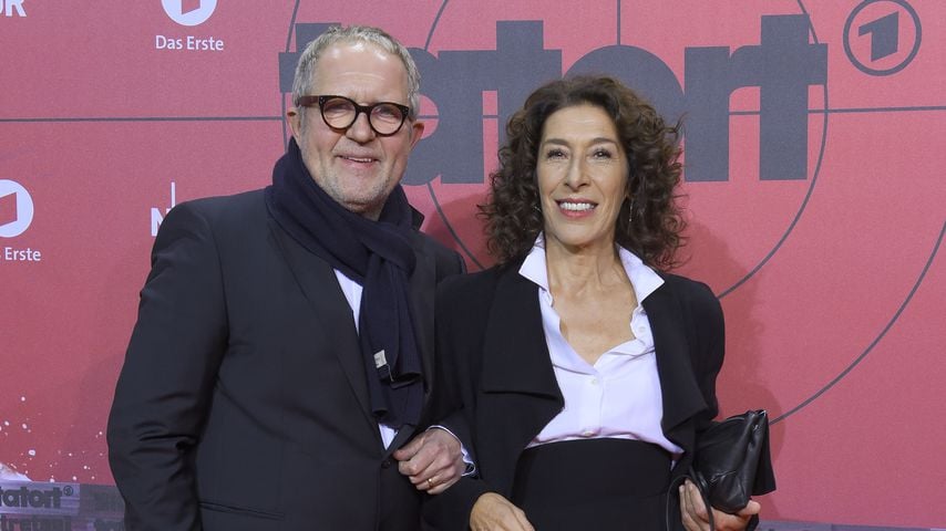 Harald Krassnitzer und Adele Neuhauser auf der Feier zur 1.000-sten "Tatort" Folge