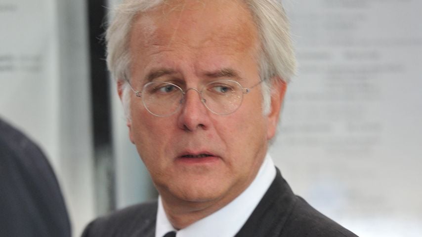 Harald Schmidt bei Leo Kirchs Beerdigung 2011