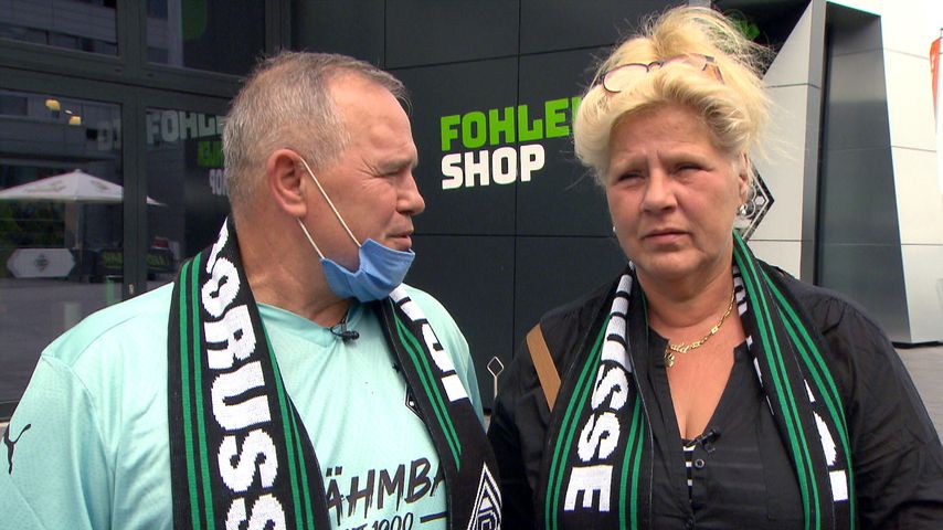 Zum 61.: Silvia Wollny schenkt ihrem Harald eine Stadiontour
