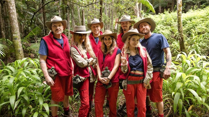 Hardy Krüger jr., Mirja du Mont, Patrick Romer, Eva Benetatou, Gil Ofarim, Ariel und Umut Tekin im Dschungelcamp 2026