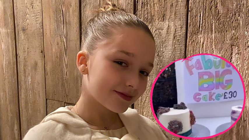 Taschengeld? Harper Beckham verkauft Kuchen für 35 Euro