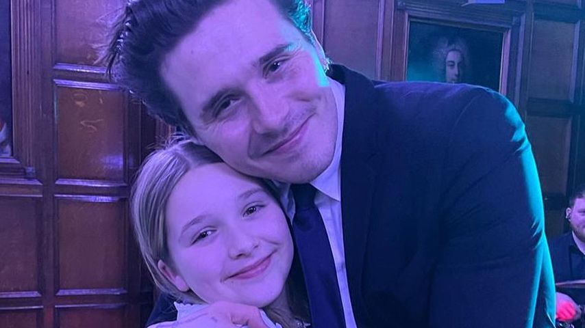 Schwester spielt süße Rolle auf Brooklyn Beckhams Hochzeit