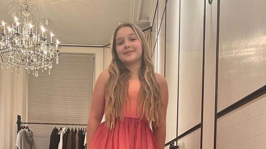 Harper Seven wird elf: So niedlich gratulieren die Beckhams
