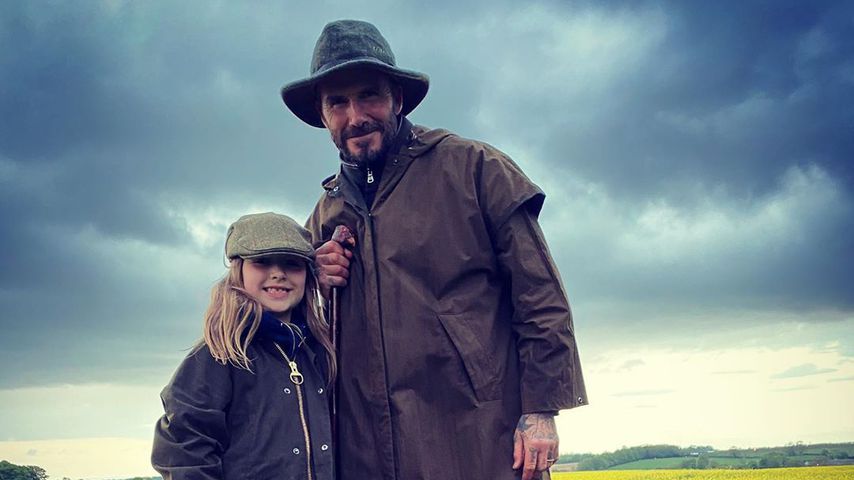 Harper Seven und David Beckham